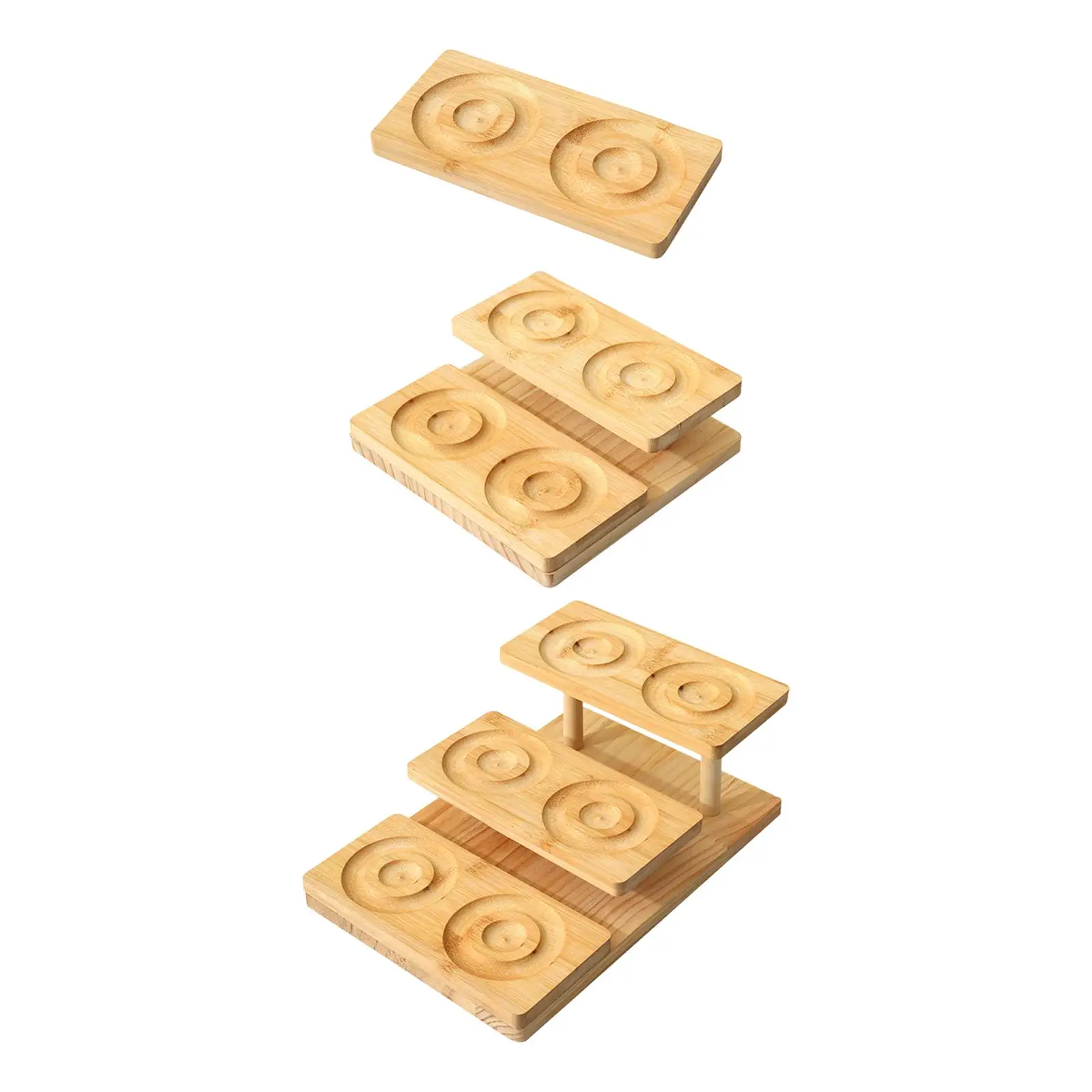 

Jewelry Design Board Jewelry Tray Organizer Accessories Practical Mats Portable Wood Display Case for Bracelet Display Bead Gift