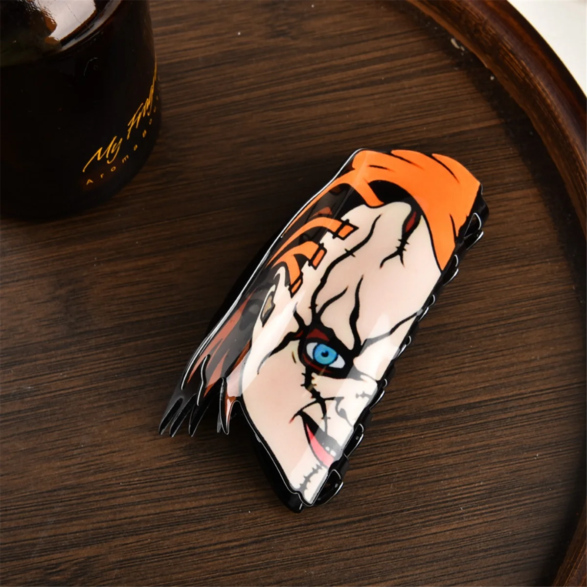 Новая серия главных героистов из фильма ужасов акриловые зажимы для волос