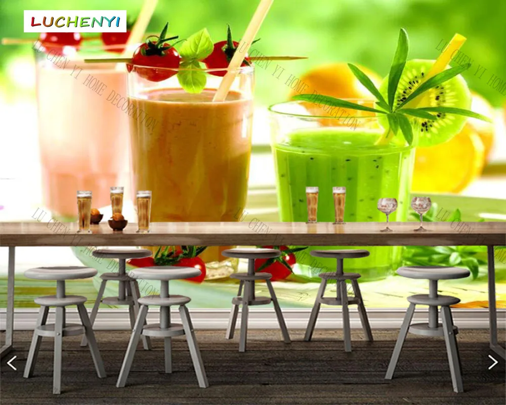 Настенные 3d обои с принтом киви стикеры на заказ изображением фруктов крутых