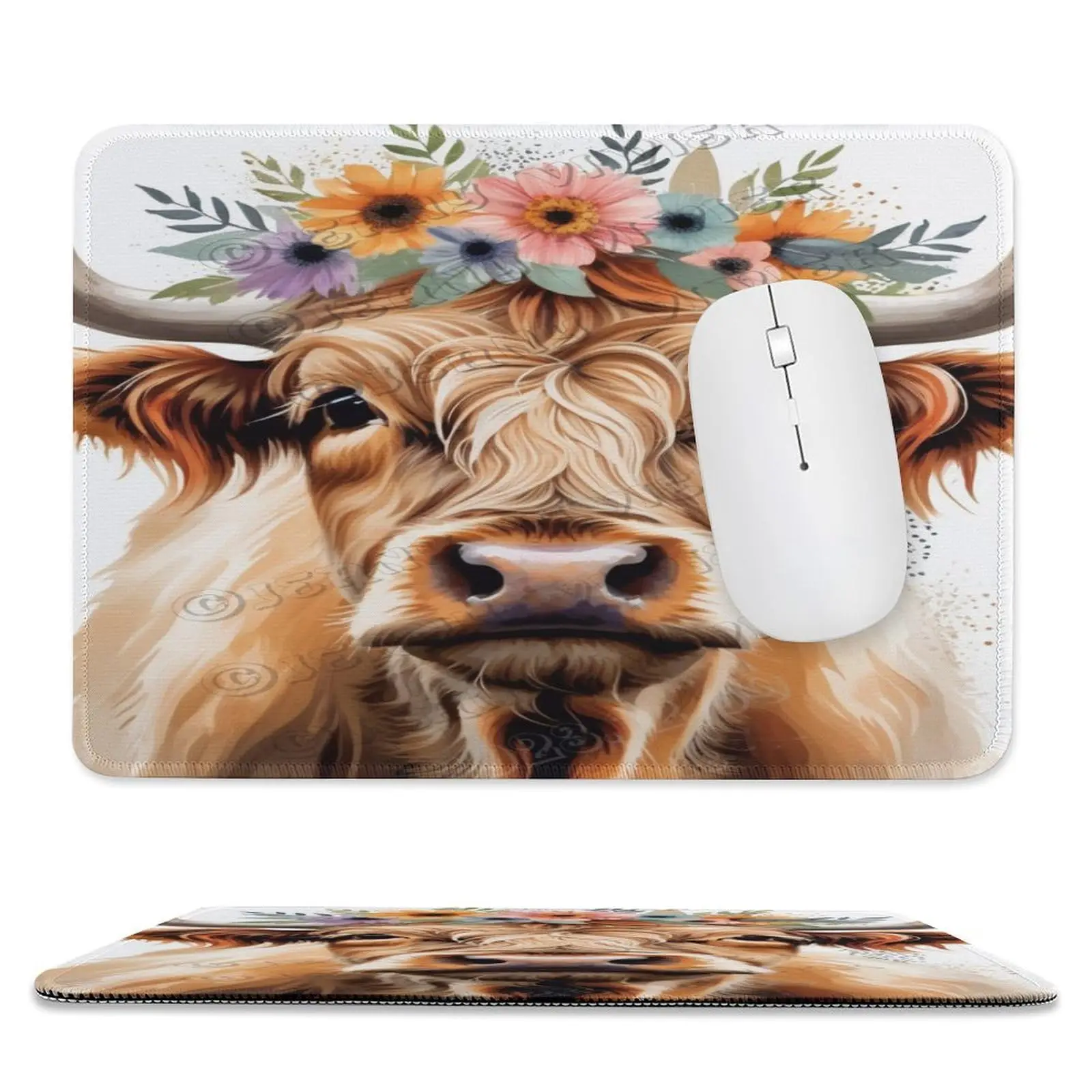 Лидер продаж квадратные коврики для мыши с милыми животными и принтом удобный