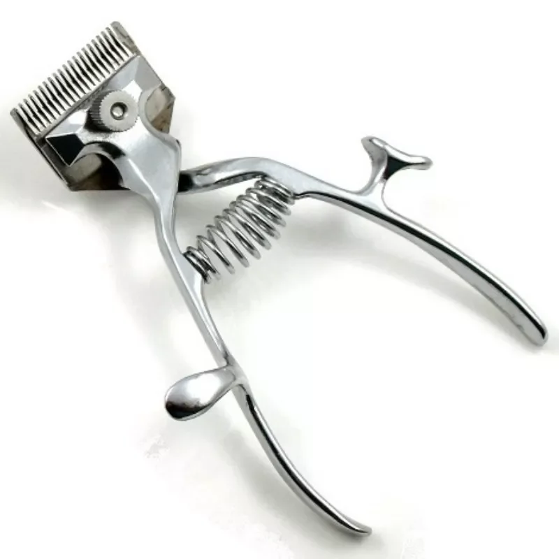 

NEW IN Portable Hand Manual Hair Clippers Hair Trimmer Cutter Stainless Steel Barber Hair Scissor Tool For Men Hair Care