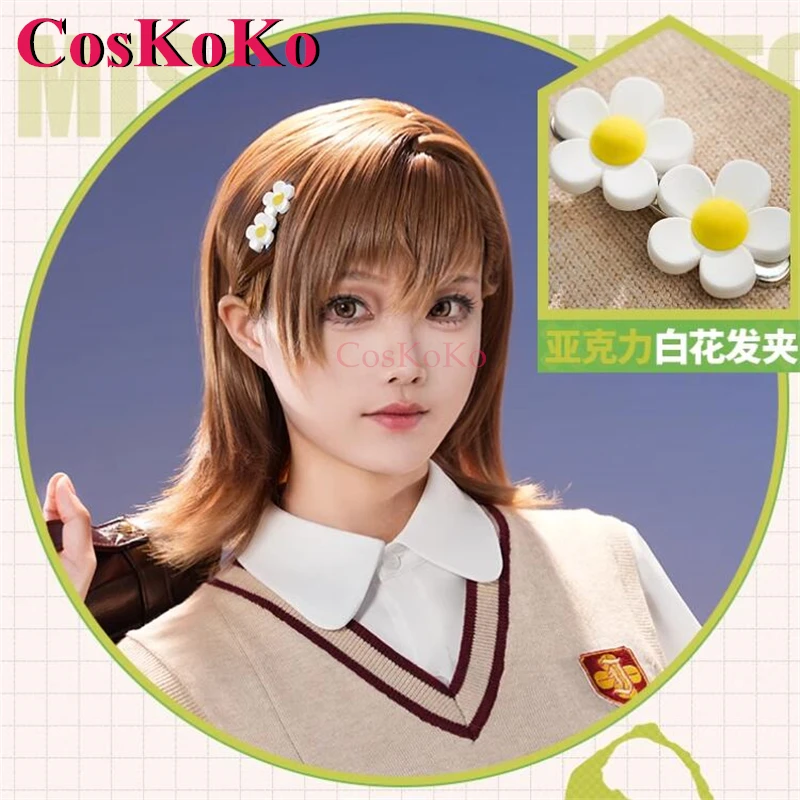 Косплей Аниме CosKoKo Misaka Mikoto определенный научный костюм для железного оружия