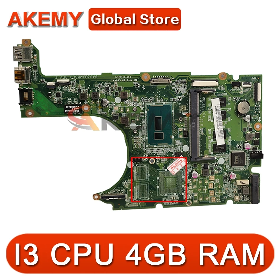 

For ACER Aspire R3-471T R3-471 Laptop Motherboard W/ NB I3 CPU MP411.007 NBMP411007 DA0ZQXMB8E0 DDR3 4 GB RAM Test Ok Mainboard