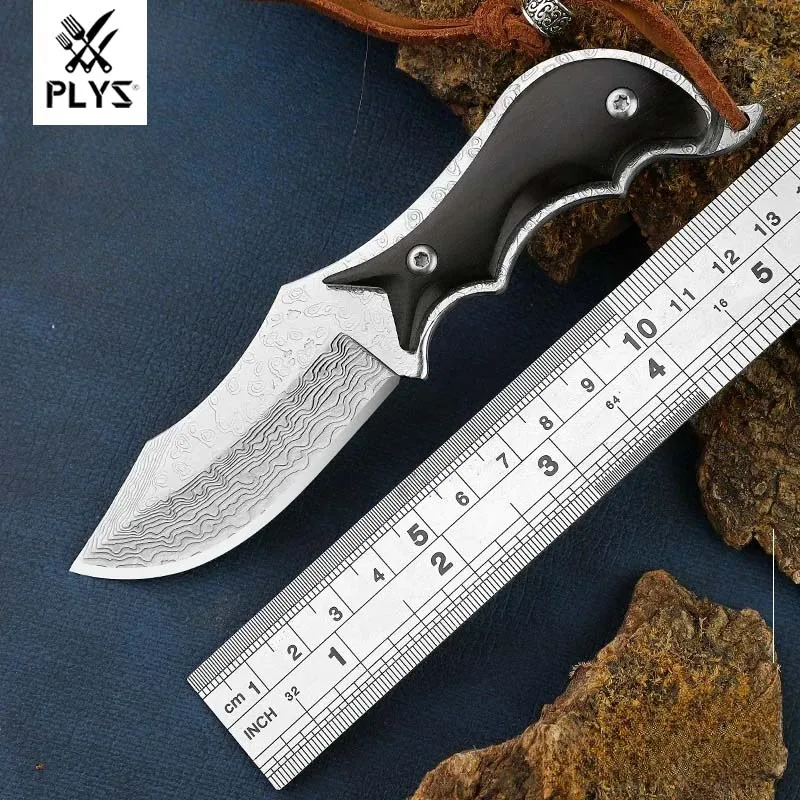 Нож Из Дамасской Стали VG10 Высокопроизводительный Острый Кухонный Для Резки Мяса