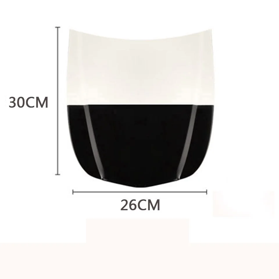 Мини-металлический капот двигателя автомобиля панель капота виниловая пленка