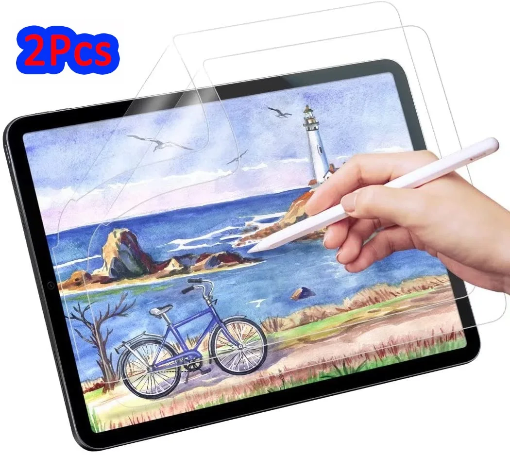 2 шт. бумажная Защитная пленка для iPad Air 5 4 10 9 2022 Pro 11 2021 12 Mini 6 9/8/7 Gen