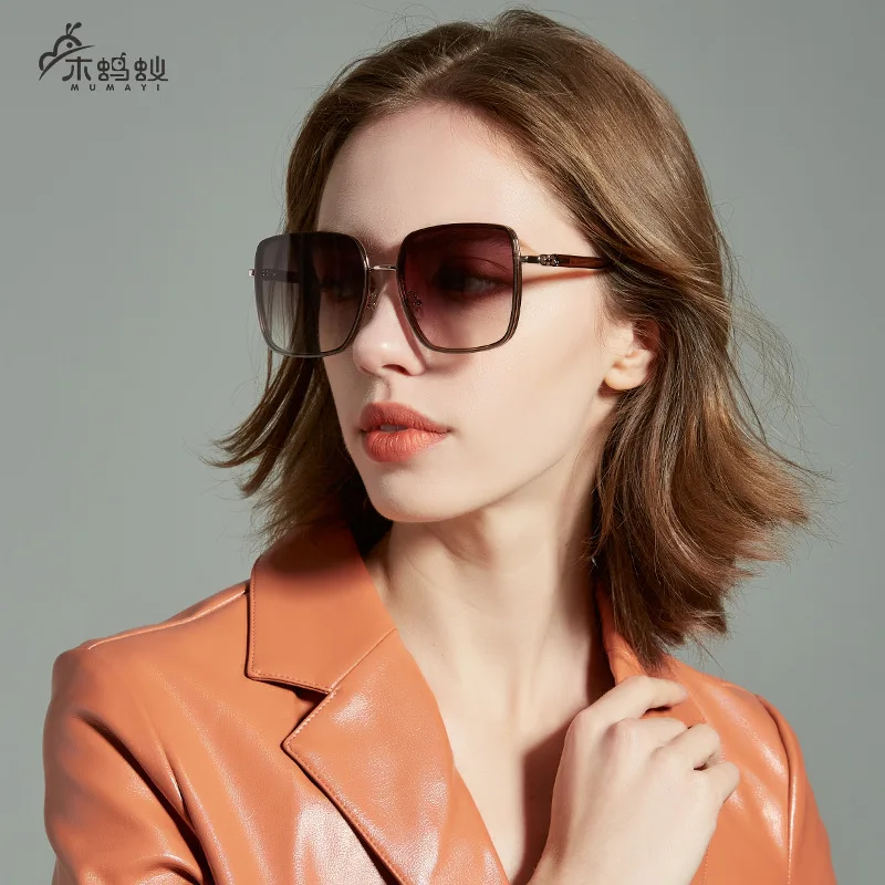 

Fashion All-match Fashionable Sunglasses Women's Multi-color HD Lens UV-proof Polarized Sunglasses Women's 2022 New