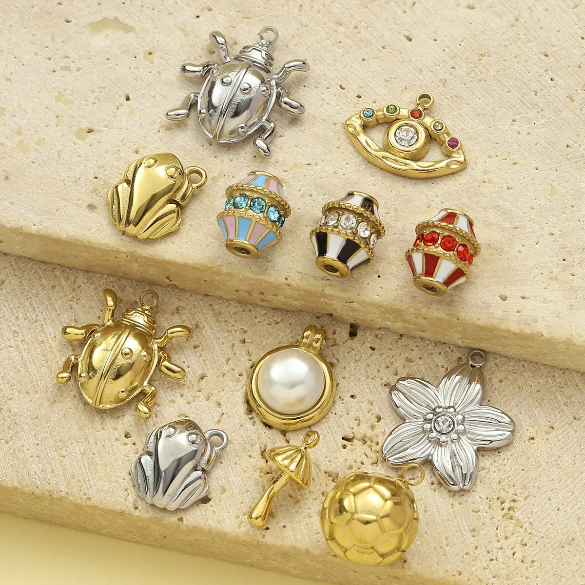 3 шт. Vni и Mia французское ожерелье из нержавеющей стали с изображением сглаза