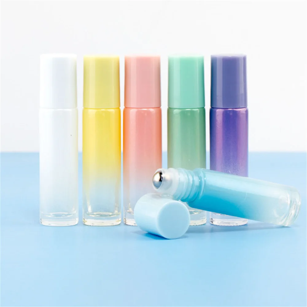 

Ball Perfume Bottle Avoid Light Glass Separate Bottling Travel Essential Oil Bottle Seal Liquids Oil Container Refillable Bottle