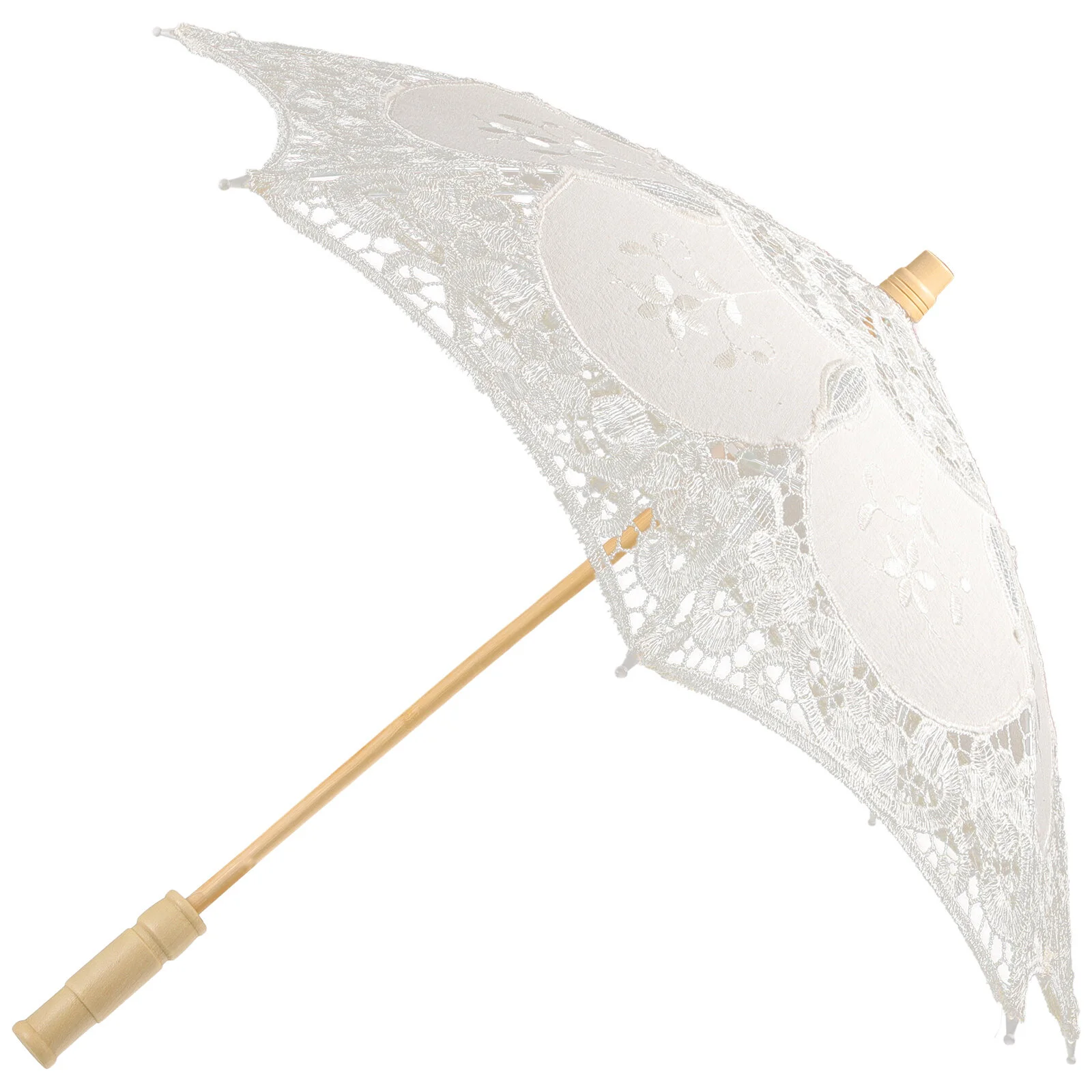 

Floral Decorations Umbrella Lace Parasol Prop Ladies Decorative Photography Fabric Bridal Exquisite Travel