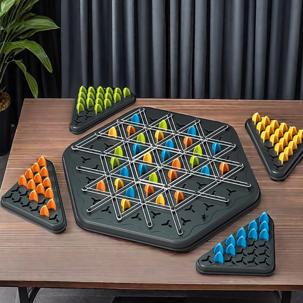 Новый Набор Шахмат С Треугольной Цепочкой И Резиновым Поясом Интерактивная Игра