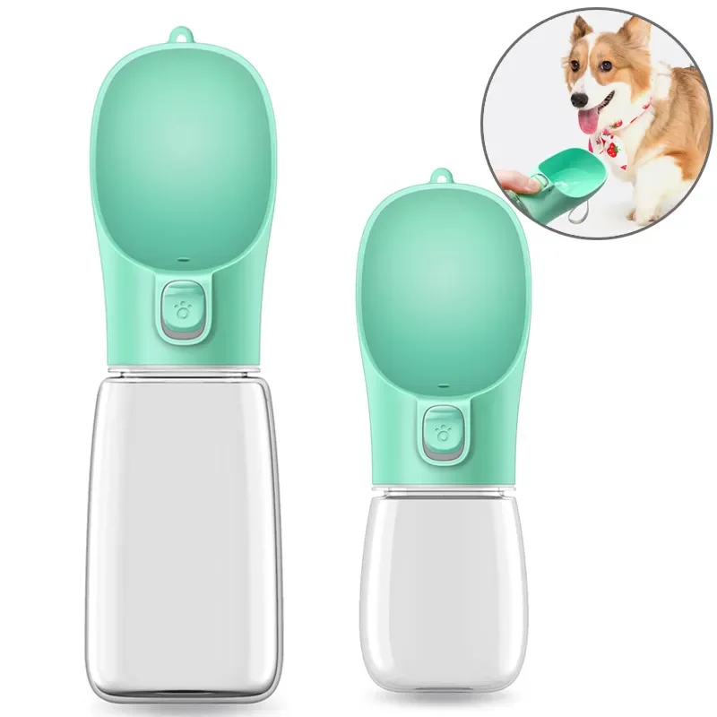 

350/550ML Water Bottle for Pets Dog Outdoor Travel Dog Water Bottle Portable Drinking Bottle Bowl for Dogs Cats Dispenser Feeder