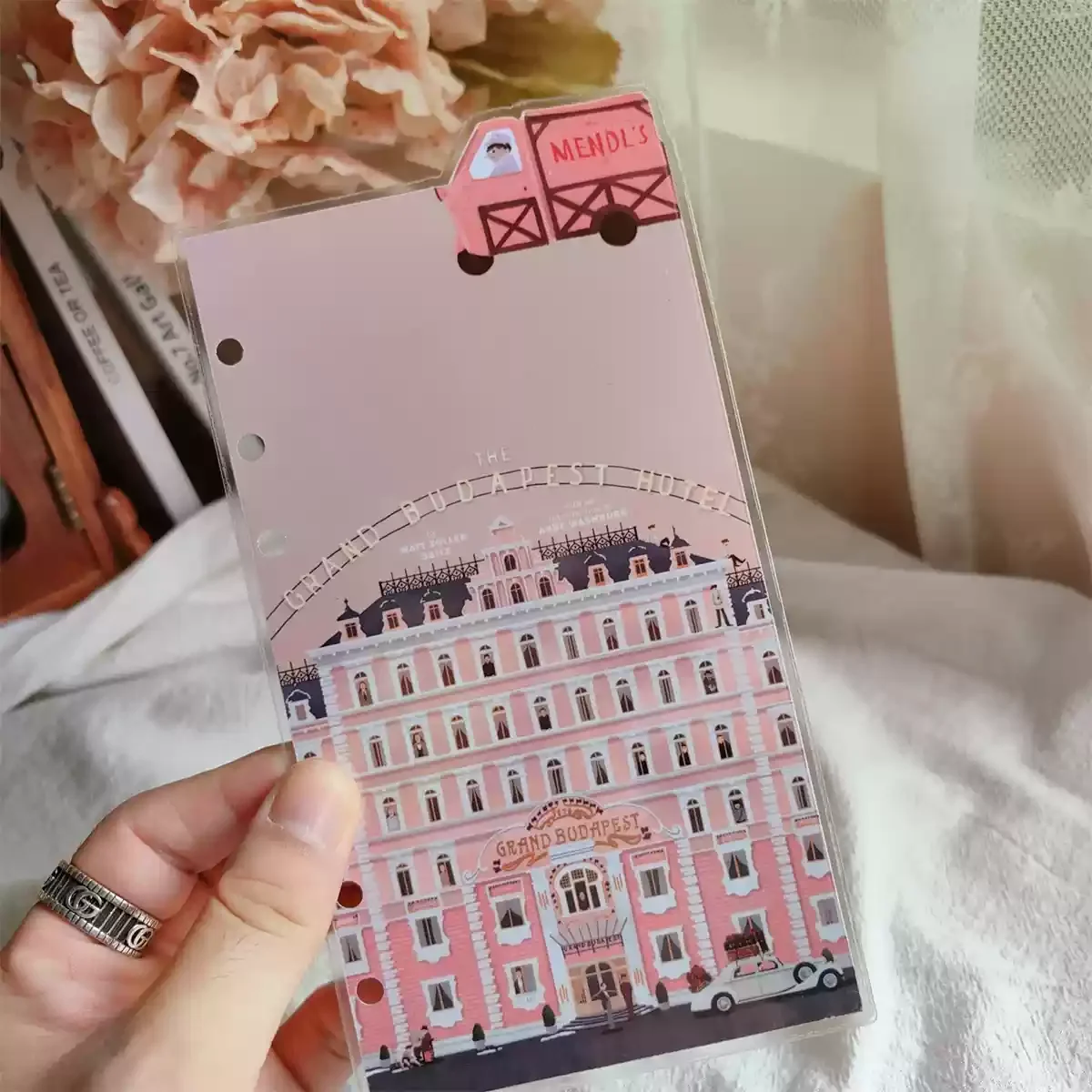 

Разделители для блокнота A6/A7 Grand Budapest Hotel