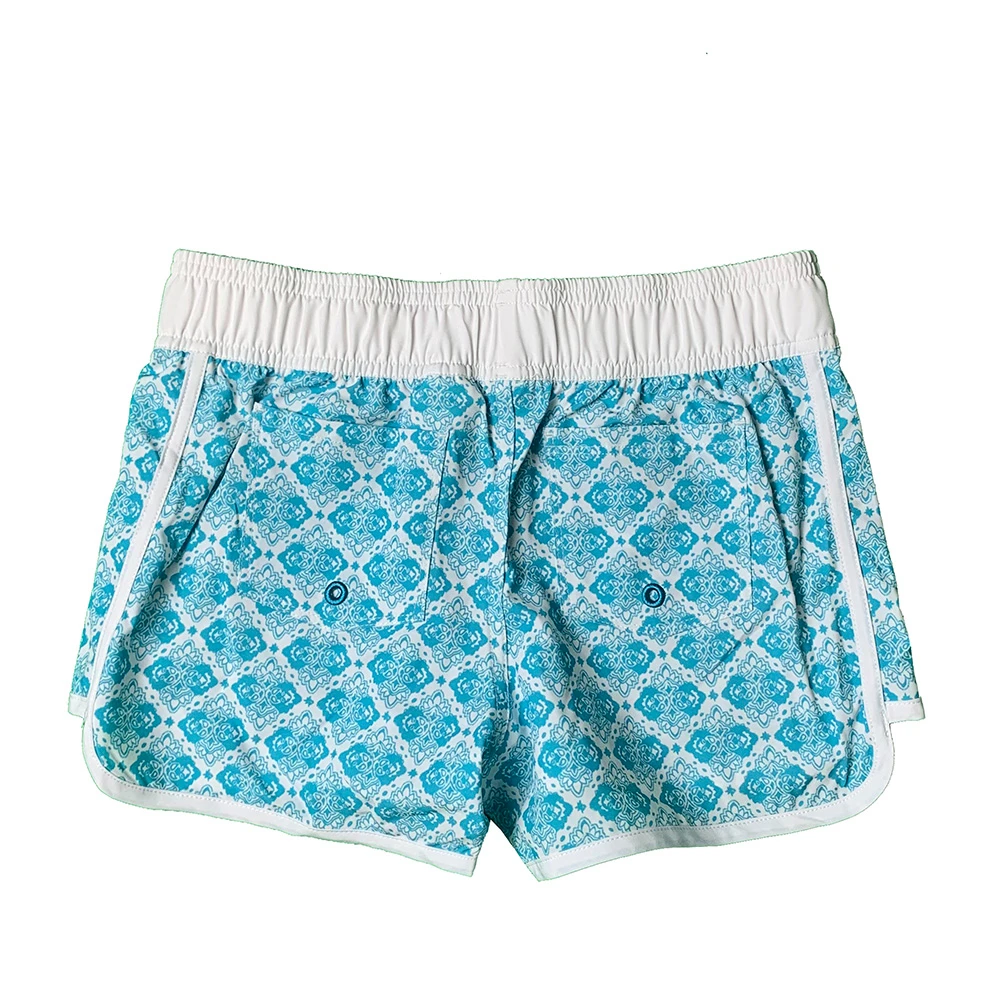 Women's Bermuda Shorts Hot Pants Waterproof Casual Fitness Trousers Quick Dry Swimsuit Surfing Beach Trousers Cycling Trousers