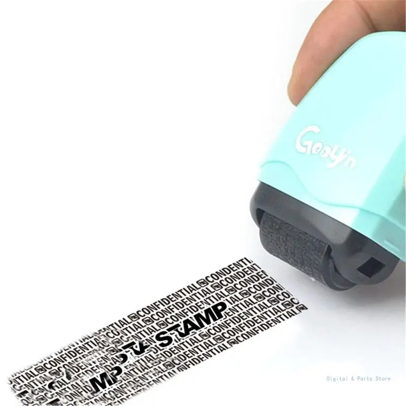 

M17F Identity for Protection Guard Roller Stamp Guard Your Information for Women Men