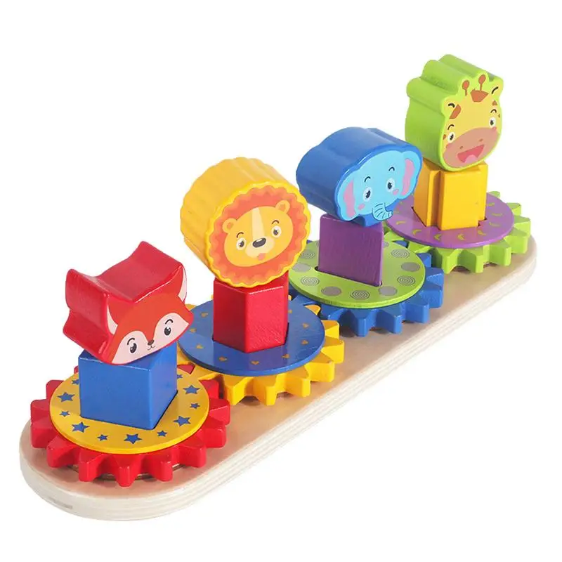 

Настольная деревянная игрушка Монтессори для детей 1-3 лет