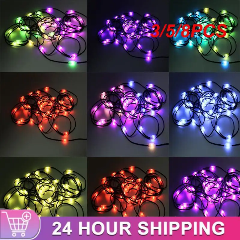

3/5/8PCS Adjustable Entertainment Decorative Lighting. App Control Atmosphere Light String Led Atmosphere Light