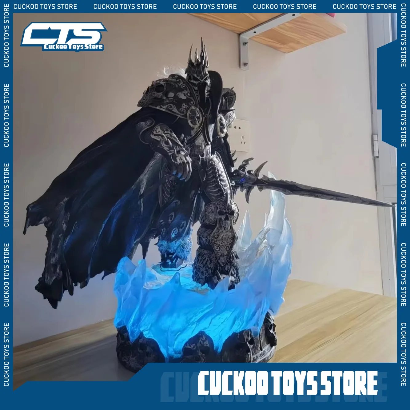 Фигурка World Of Warcraft Артас менетил король статуэтка из ПВХ Gk украшение для комнаты