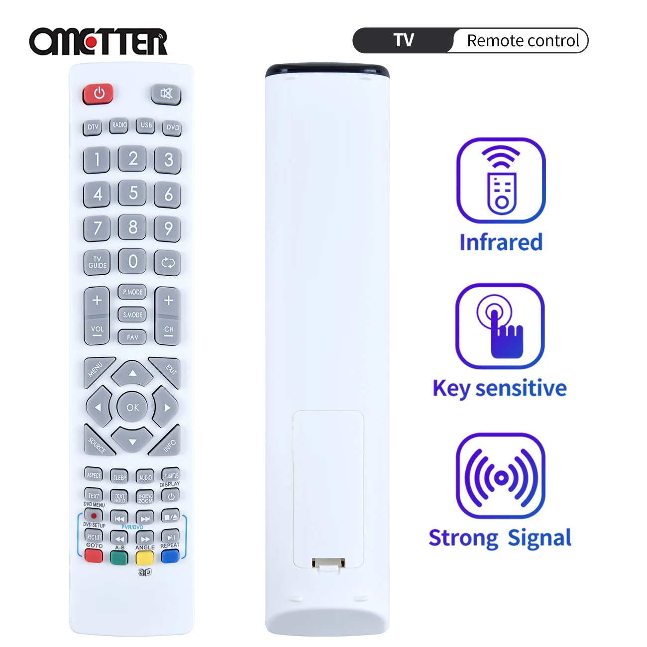 

for Sharp Aquos Remote Control FHD Smart LED TV LC-40CFF6001K 49CFF6001K 48CFF6002E 40CFE6241K 32CFF6002E 43CFF6001E 55CFE6241K