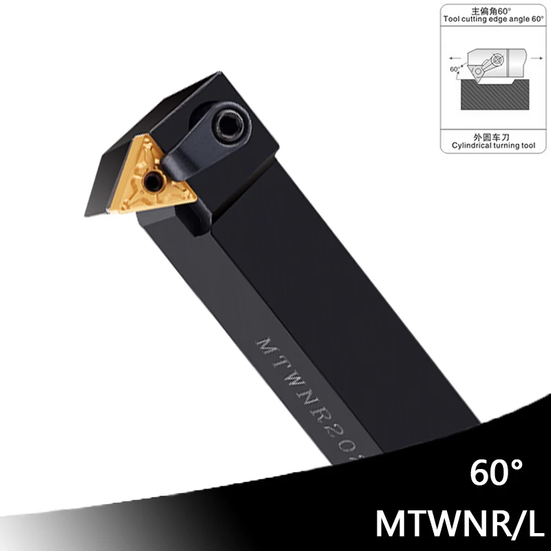 

OYYU MTWNR1616H16 MTWNR2020K16 MTWNR2525M16 MTWNR MTWNL Lathe Machine Turning Tool Holder CNC TNMG Carbide Inserts MTWNR1616