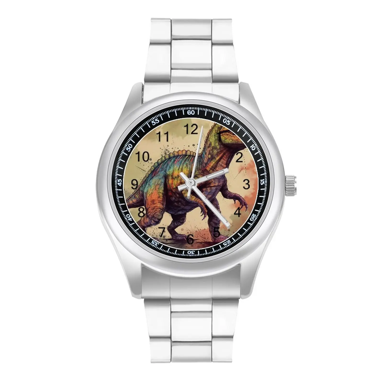 

Dinosaur Quartz Watch Cartoon Exclusive Teens Wrist Watches Design Stainless Gym Analog Wristwatch