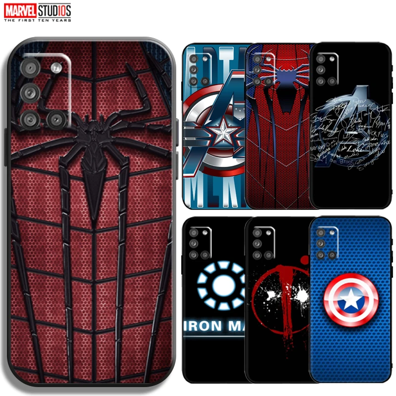 

Marvel Avengers Logo Phone Case For Samsung Galaxy A31 Funda Soft TPU Black Ultra-Thin Silicone Cover Carcasa