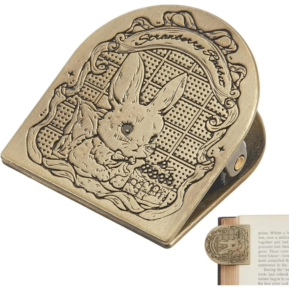 

Металлический зажим для журнала с кроликом