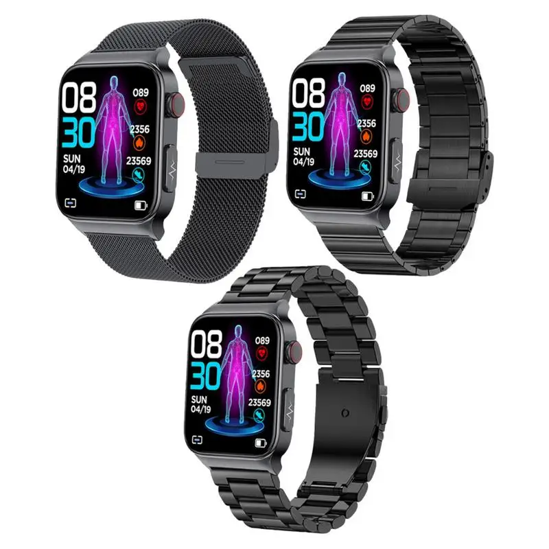 

Glucose Monitor Watch Waterproof Blood Glucose Monitoring Smartwatch Non-invasive Blood Sugar Test Smart Watch Blood Glucose