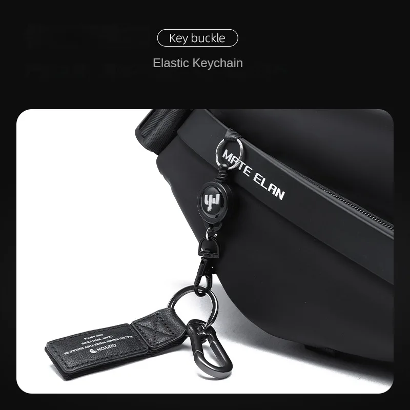 Men's Crossbody Bag High Quality Fashion Waterproof IPad Multifunctional Personal Bag Business Short Trip Casual Message Bag