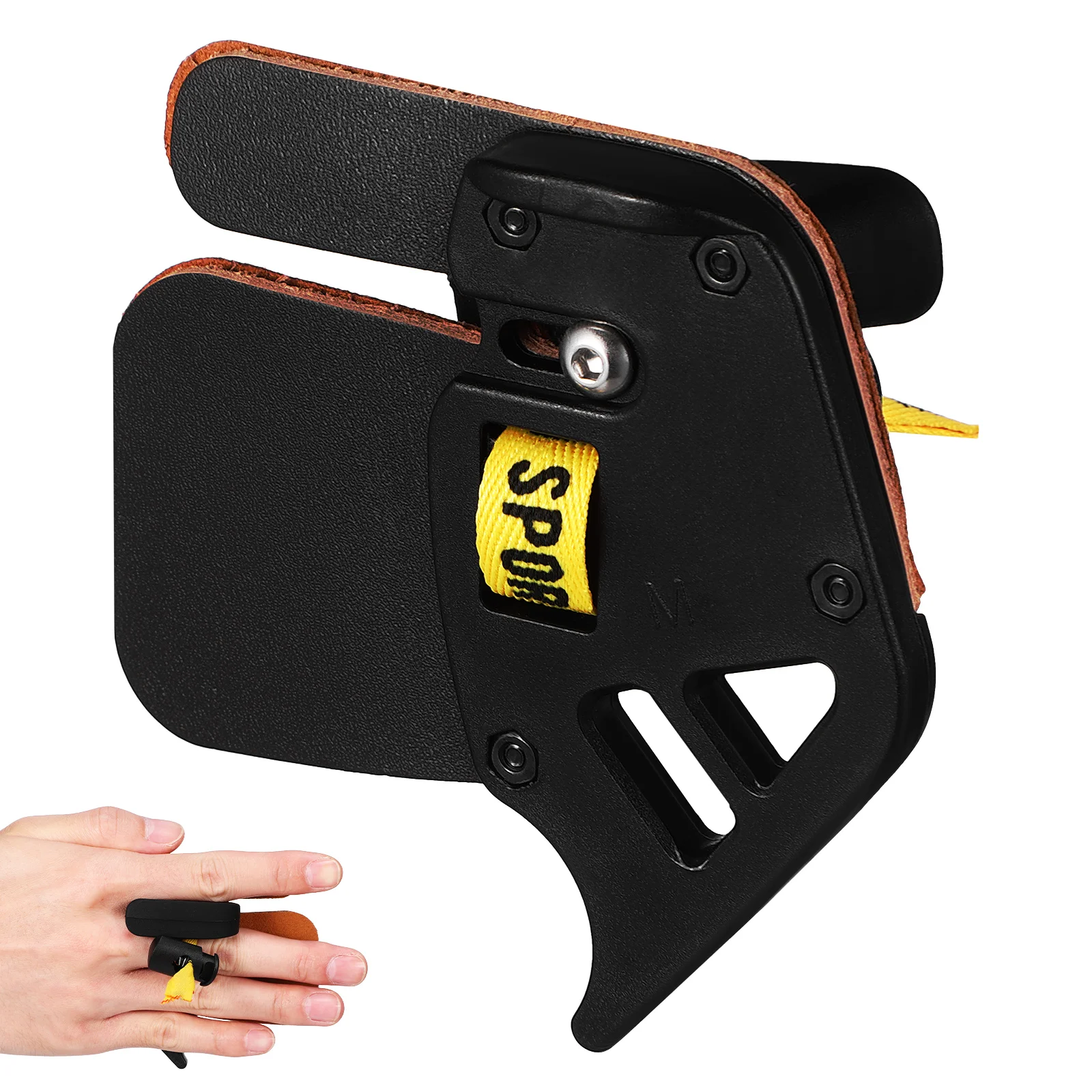 

Защитные этикетки для пальцев, аксессуары для лука, защита для правой руки из АБС-пластика