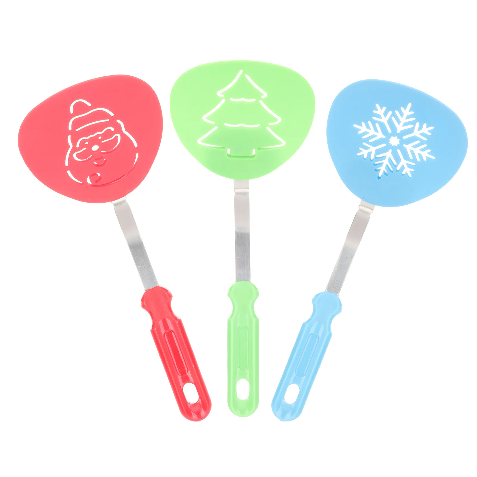 

Spatula Christmas Turner Cooking Spatulas Kitchen Cookware Wok Scraper Utensils Cookie Resistant Grill Holiday Baking Pancake