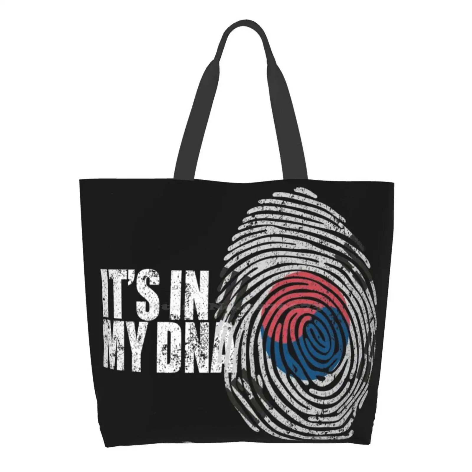 

South Korea - Its In My Dna Reusable Household Tote Bags Storage Bags Its In My Dna In My Dna Dna Its In My Dna South Korea