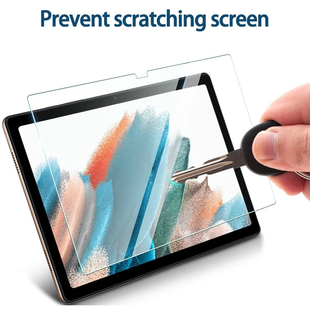 2 packs tempered glass for samsung galaxy tab a8 10 5 2021 sm x200 sm x205 screen protector tablet film free global shipping