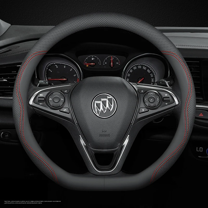 Кожа nappa чехол рулевого колеса автомобиля для buick Королевский бис анклава ENVISION