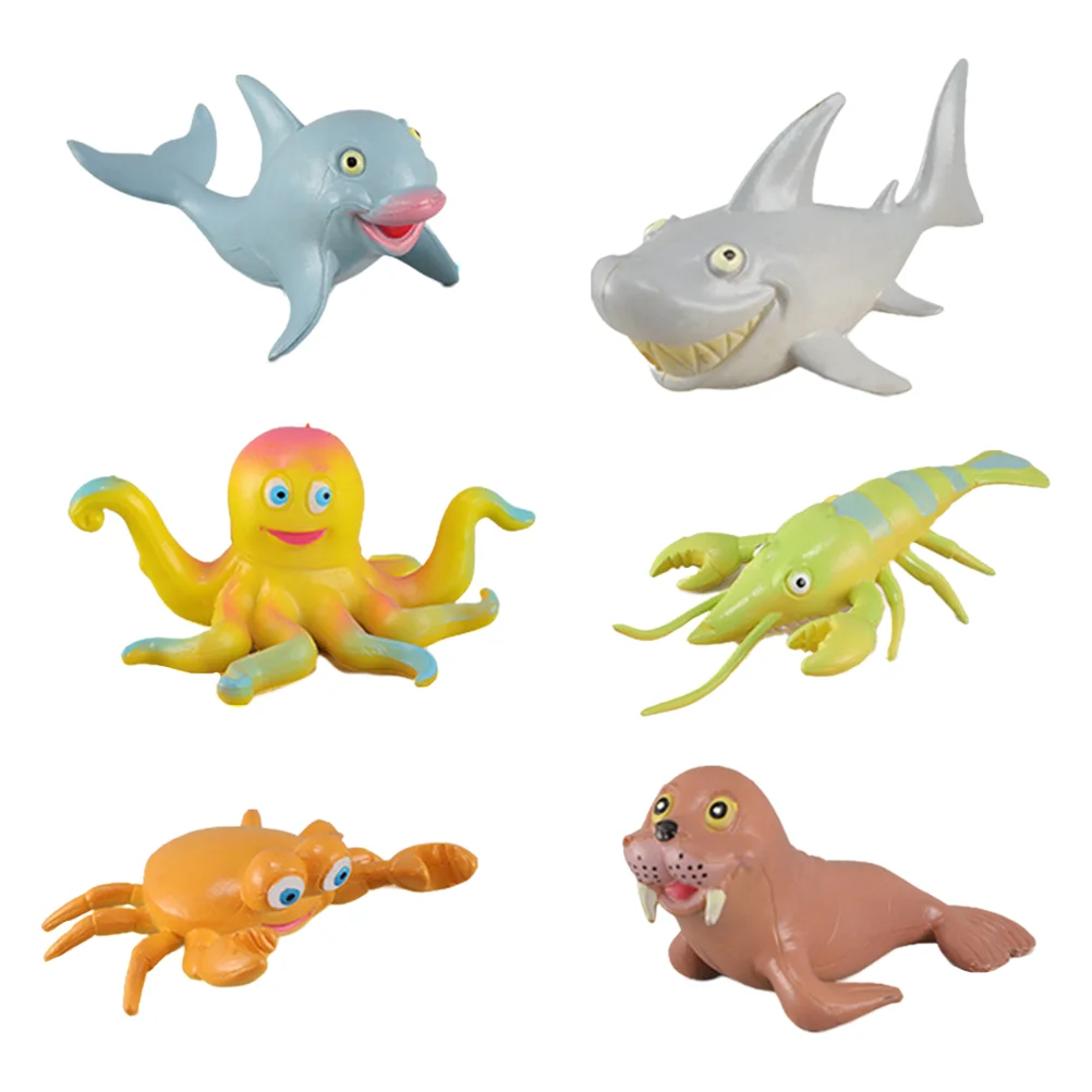 

Игрушки для игровых наборов модель морского животного Playsets, Имитация океана