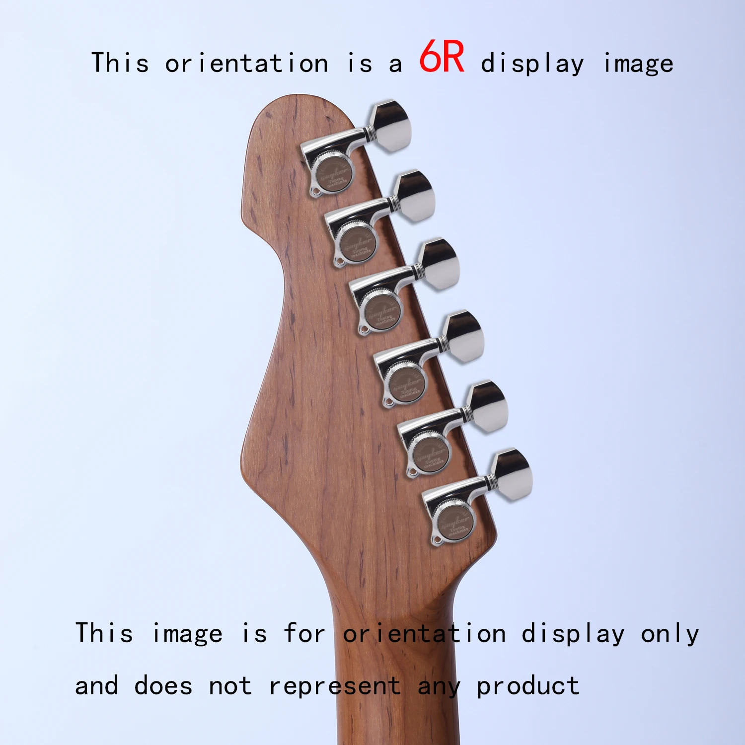 GUYKER GK-501D7SP BKGD электронные колки для гитары чёрно-золотые