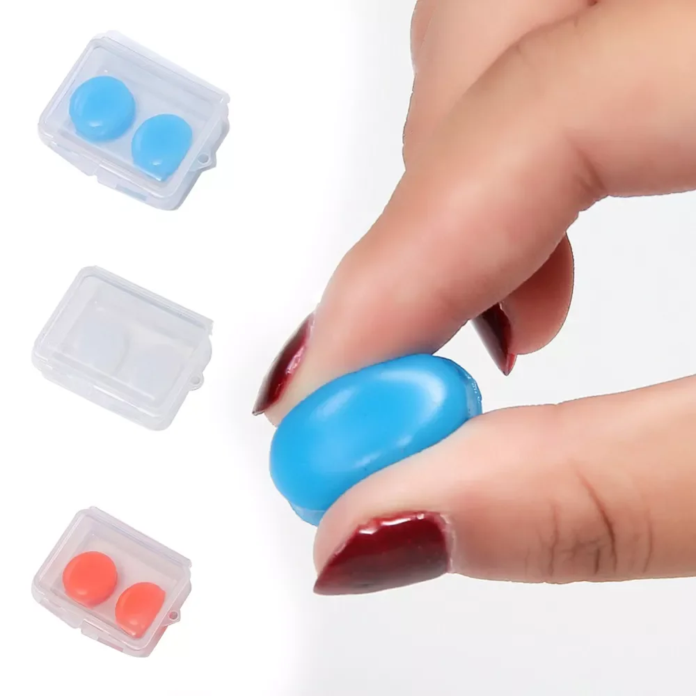 

Мягкие силиконовые беруши для сна, плавания, водонепроницаемые беруши, грязь, лучшие беруши, шумоподавление, защита ушей, шт./коробка