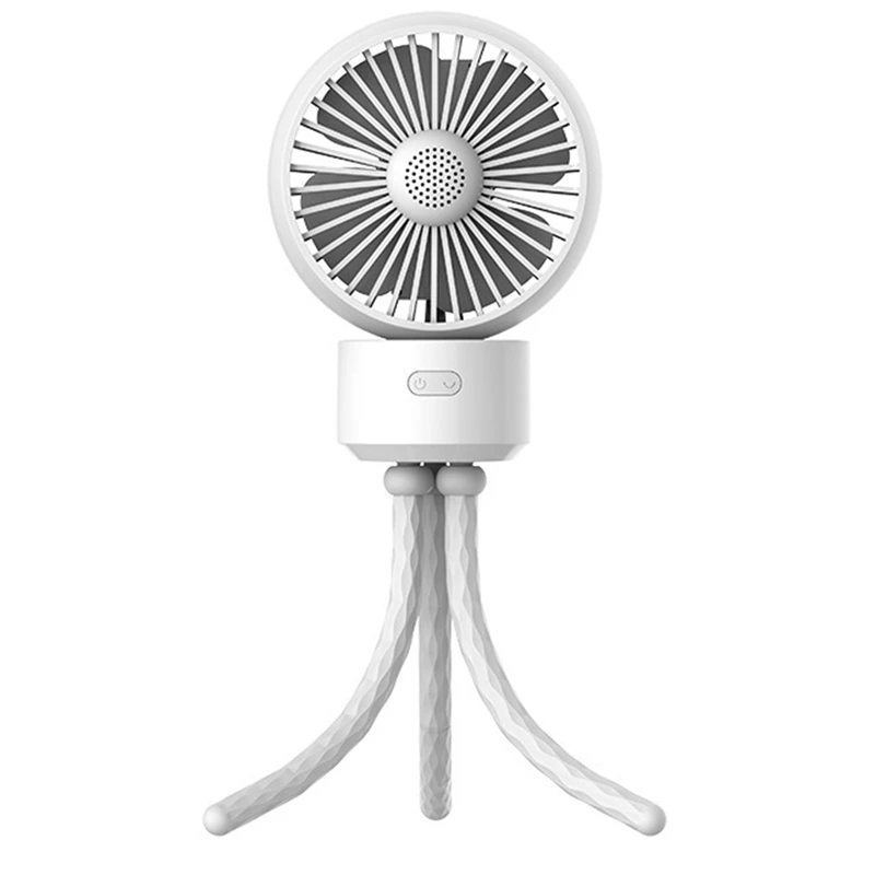 

4500MAh Rechargeable Battery Powered Clip Fan,Ultra Quiet,3 Speed,Rotatable,for Travel Office Room Outdoor