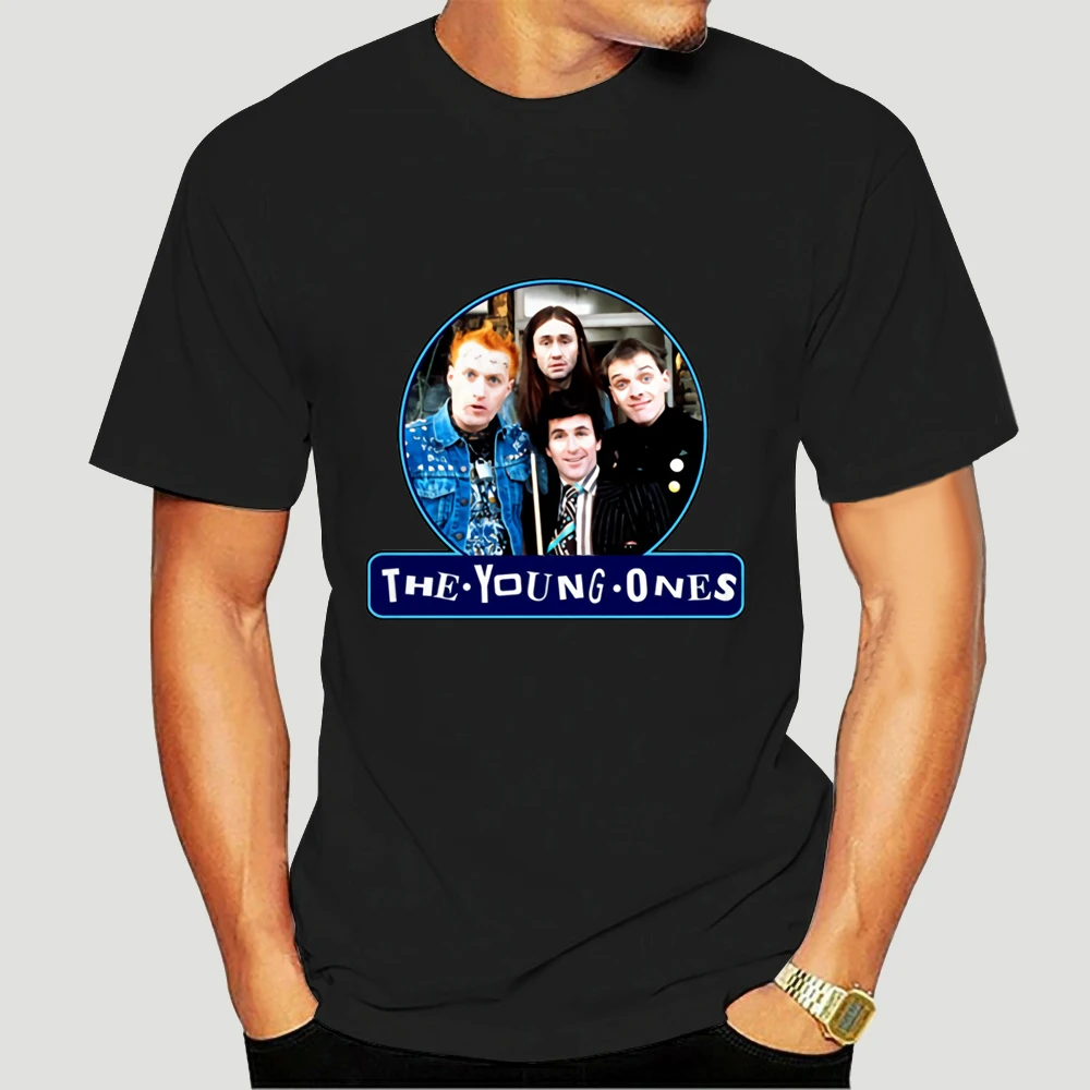 Футболка с изображением молодых людей фото 80-х британская Монти питон 100% хлопок