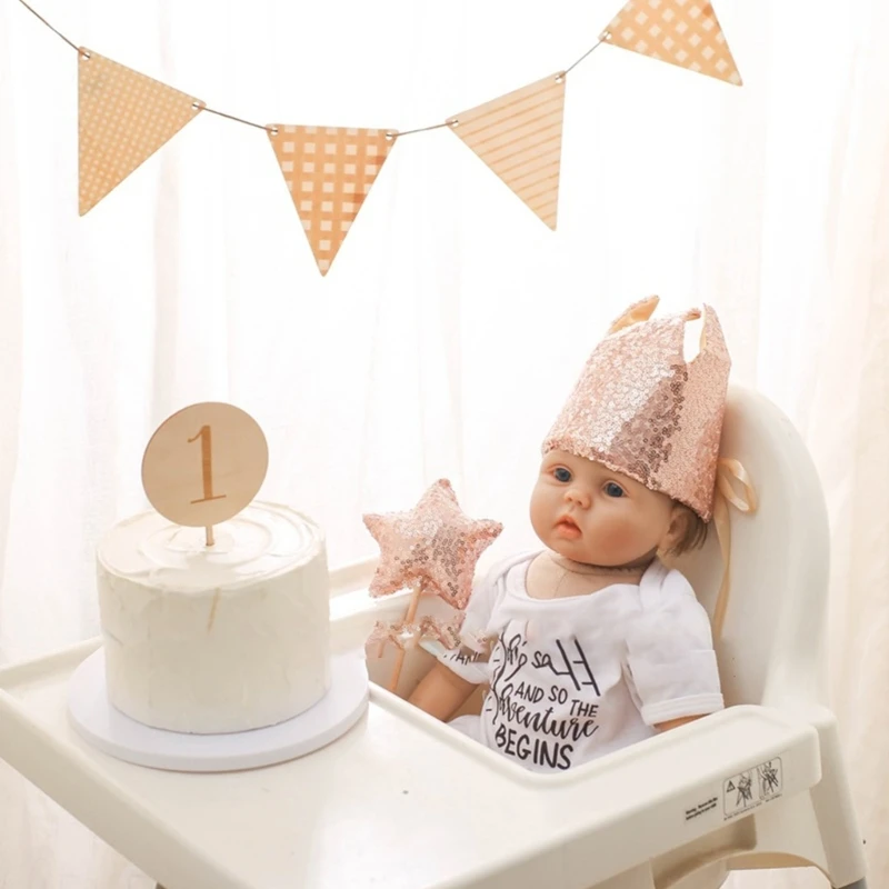 Трендовая детская праздничная шляпа очаровательная повязка на голову для