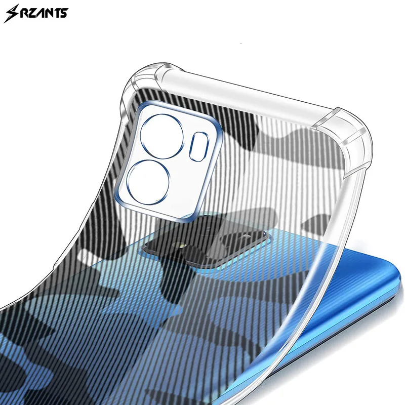 

Rzants Camouflage Case For VIVO Y01 Air Cushion Shockproof Case Silicone TPU Phone Cover
