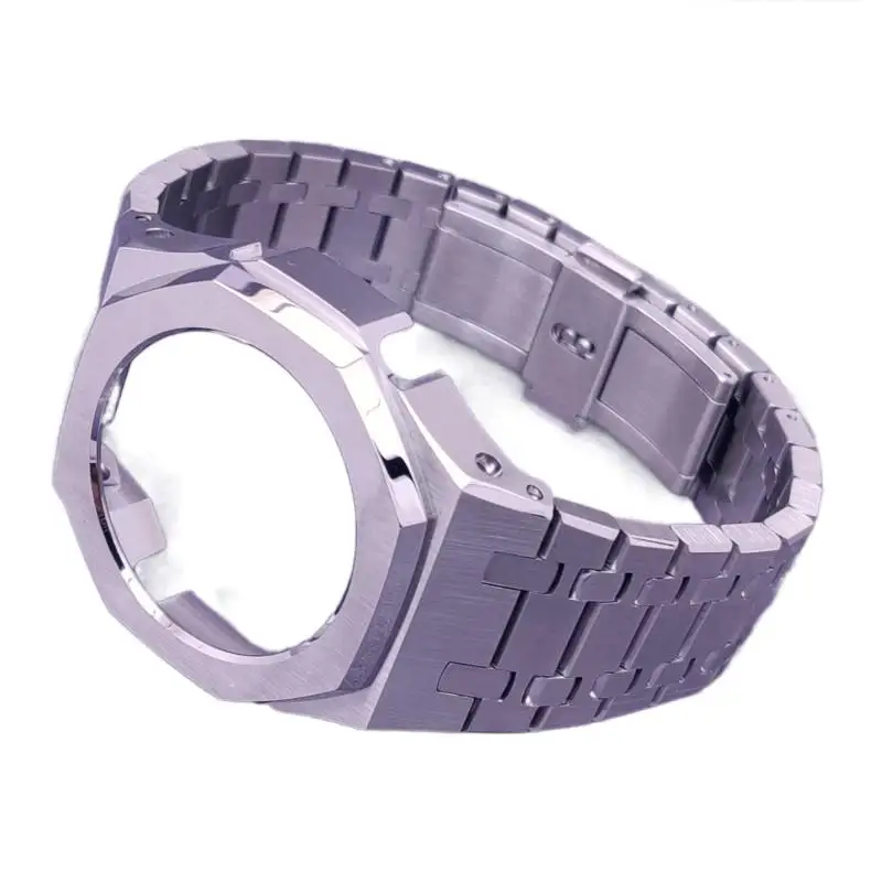 GMAS2100 Casioak Mini полностью металлический мод набор для часов чехол ободок с винтом