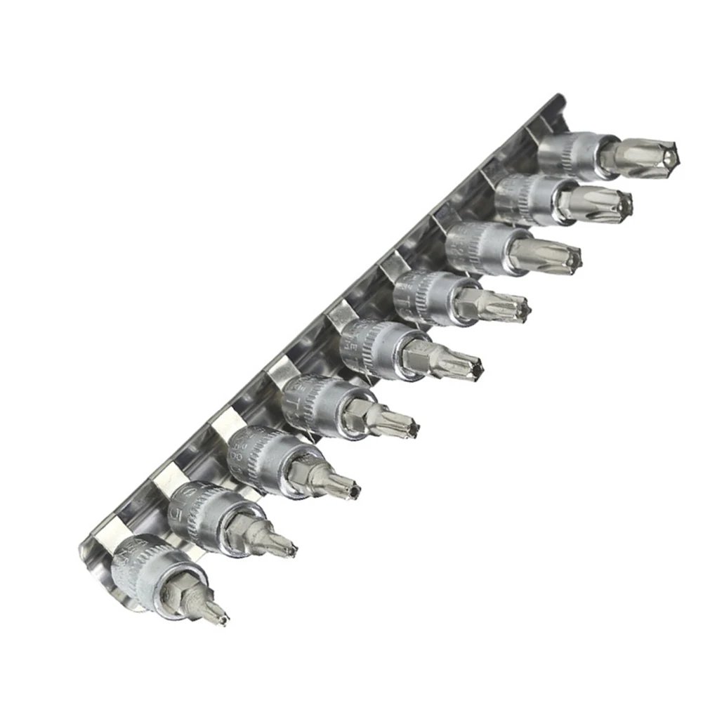 Полный набор из 9 шт. отверток Torx для приводных головок 1/4 дюйма Pentalobe включая