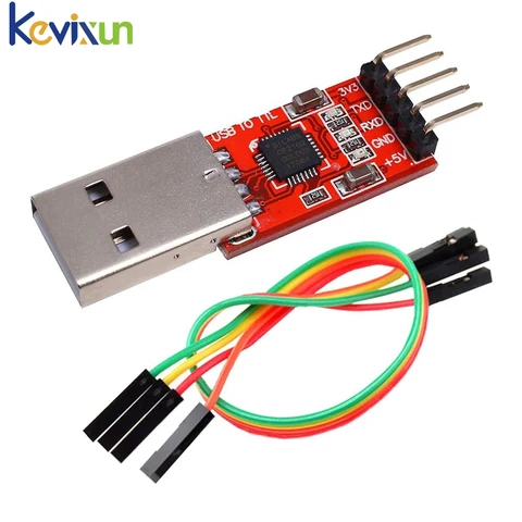 CP2102 USB 2,0 в TTL UART модуль 6-контактный последовательный преобразователь STC Замена платы модуля FT232