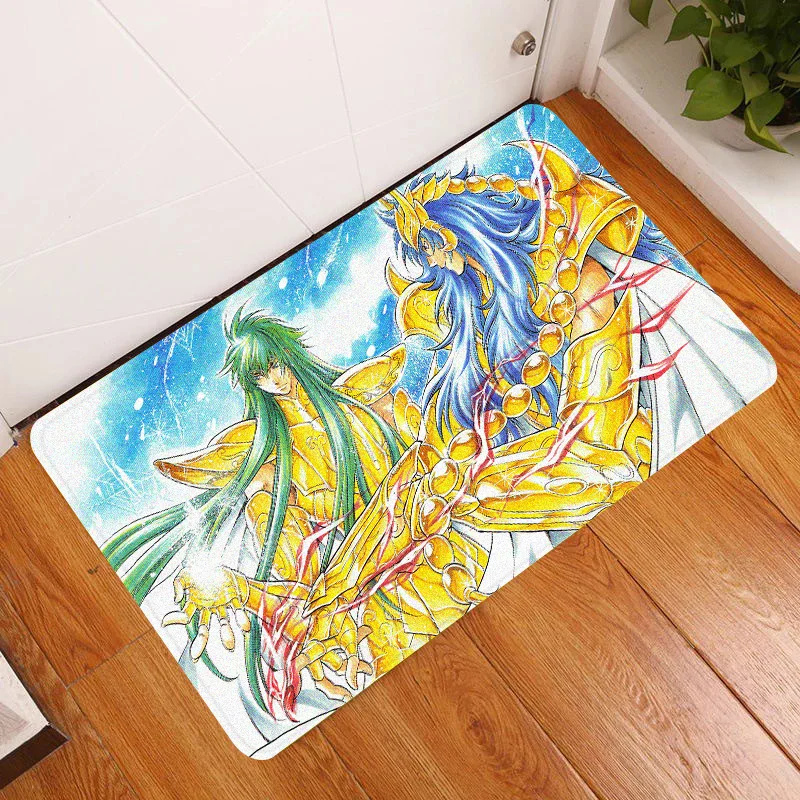 

Набор ковриков для ванной комнаты Saint Seiya, кухонный коврик, коврик для туалета, коврик для прихожей и детской комнаты, Впитывающий Коврик, нес...