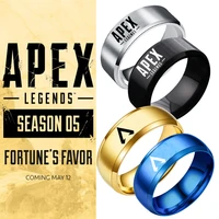 hot game apex legends ring titanium steel hero ring stainless steel ring for freind best gift ring championship rings