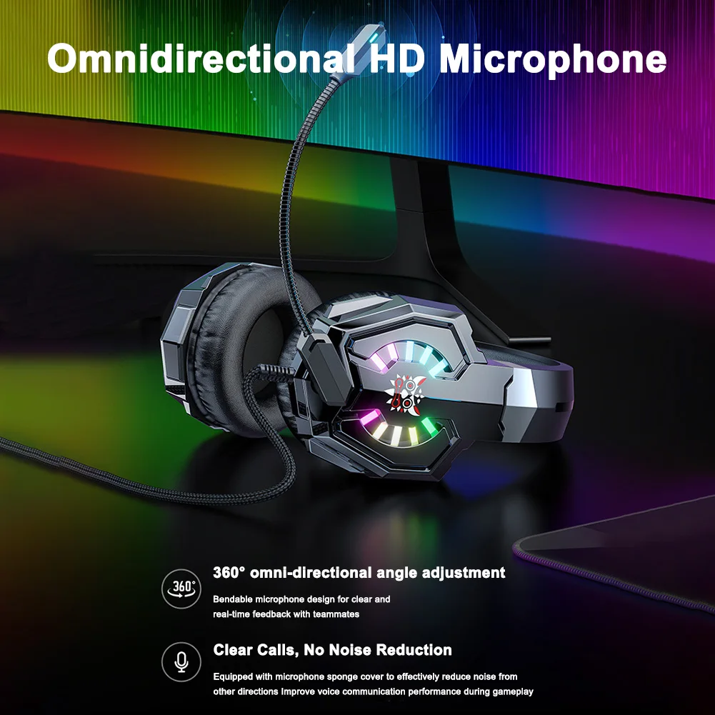 Проводная игровая гарнитура RGB HyperX Cloud Stinger