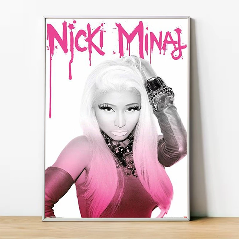 Singer Nicki Minaj аниме декор для украшения комнаты Декоративные принты настенная