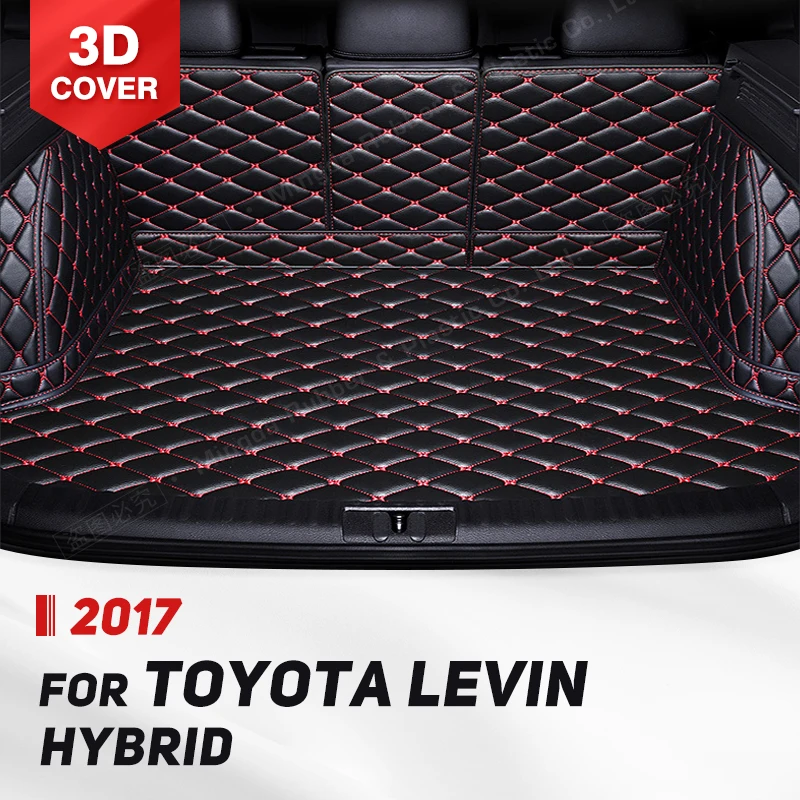 

Автомобильный коврик для багажника с полным покрытием для Toyota Levin Hybrid 2017, Накладка для багажника автомобиля, подкладка для груза, защитные аксессуары для интерьера
