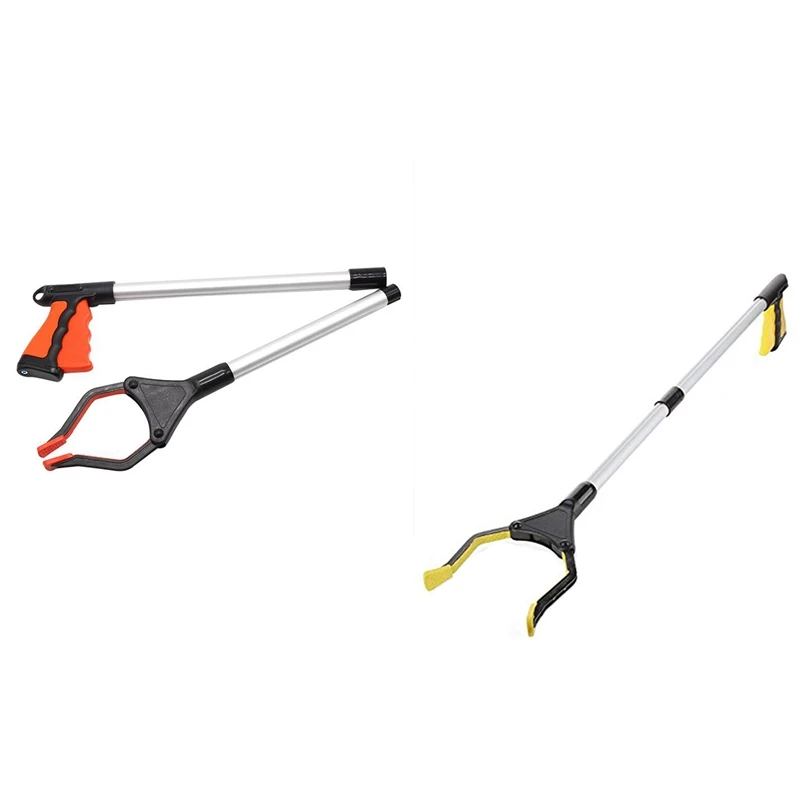 

Foldable Grabber Pickup Tool Litter Grabber Rotating Gripper Trash Picker With Long Arm